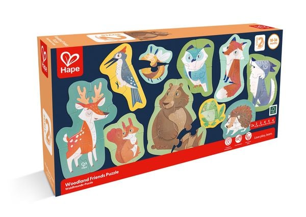 Produktbild: Hape - Waldfreunde-Puzzle