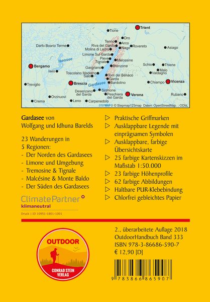 Produktbild: Gardasee 23 Wanderungen mit Seeblick