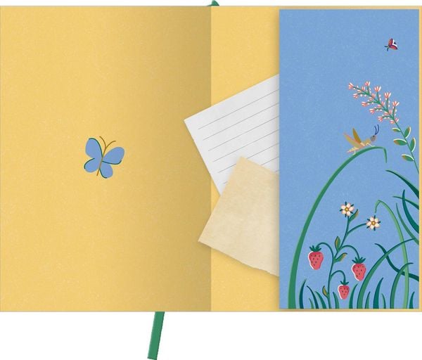 Produktbild: MyNOTES Papeterie: Notizbuch A5 Cottage Style: Keep going keep growing