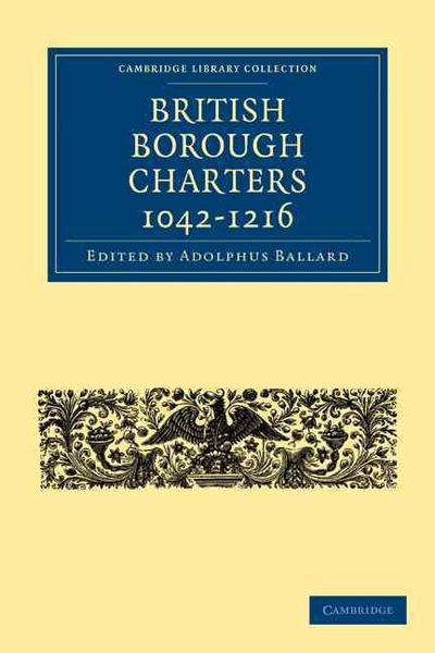 Produktbild: British Borough Charters 1042 1216