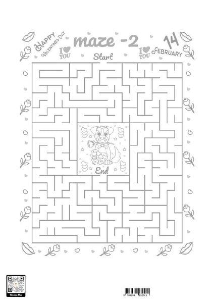Produktbild: Labyrinthe der Liebe - Ein Valentinstags-R&auml;tselbuch