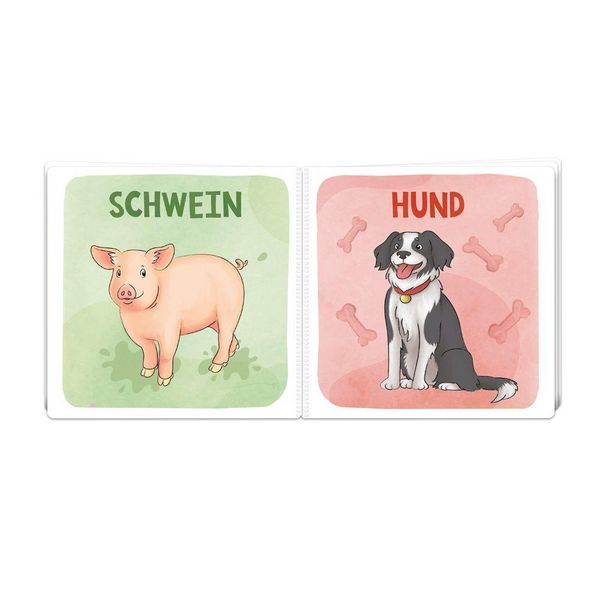 Produktbild: Tr&ouml;tsch Badebuch Erste Tiere