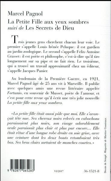 Produktbild: La petite fille aux yeux sombres