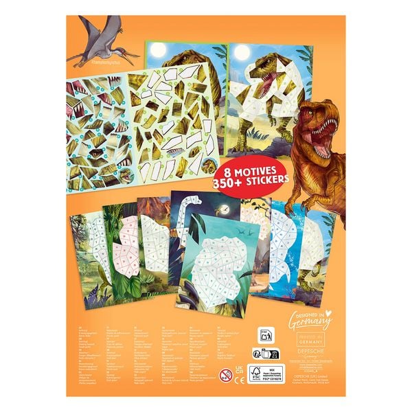 Produktbild: Dino World Number Sticker