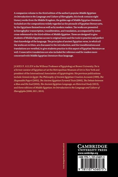 Produktbild: Middle Egyptian Literature
