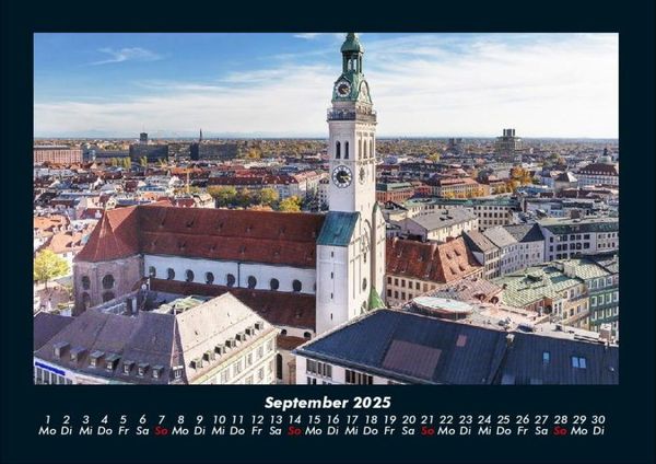 Produktbild: St&auml;dte aus Bayern 2025 Fotokalender DIN A4