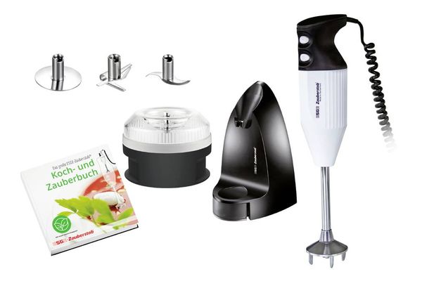 ESGE Zauberstab® Edition Petticoat Stabmixer 180 W Weiß, Schwarz