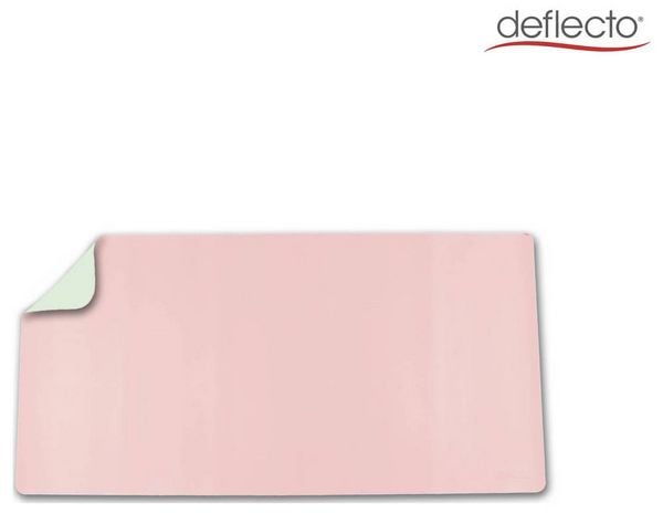 Produktbild: Deflecto DM8040PG Schreibunterlage Gr&uuml;n, Pink (B x H) 80cm x 40cm 1St.