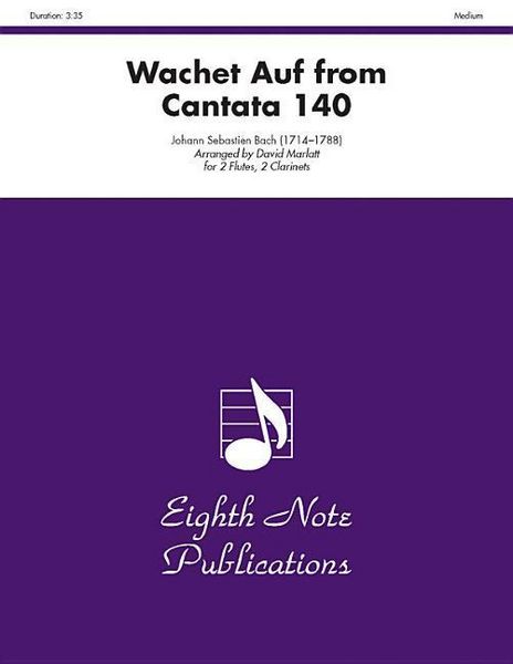 Produktbild: Bach, J: Wachet Auf (from Cantata 140)