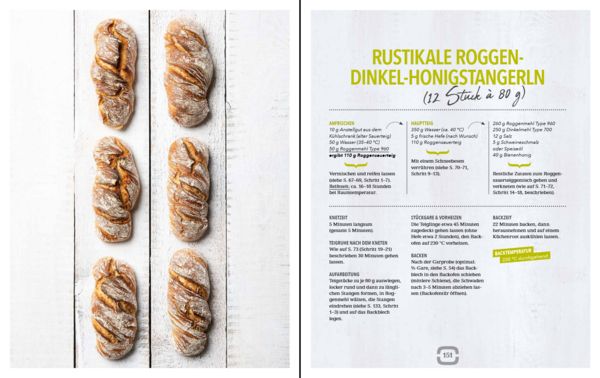 Produktbild: Backen mit Roggensauerteig