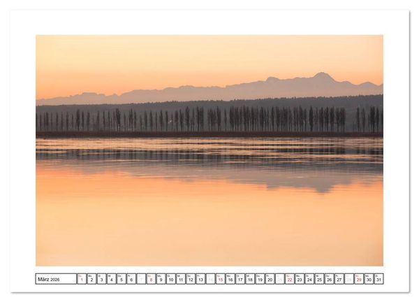 Produktbild: Bodensee 2026 (Wandkalender 2026 DIN A4 quer), CALVENDO Monatskalender