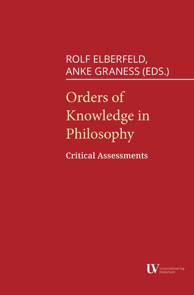 Produktbild: Orders of Knowledge in Philosophy