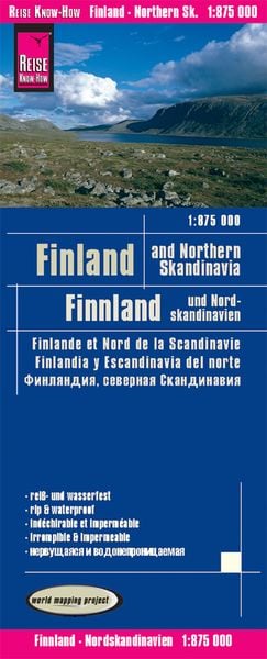 Produktbild: Reise Know-How Landkarte Finnland und Nordskandinavien 1 : 875 000
