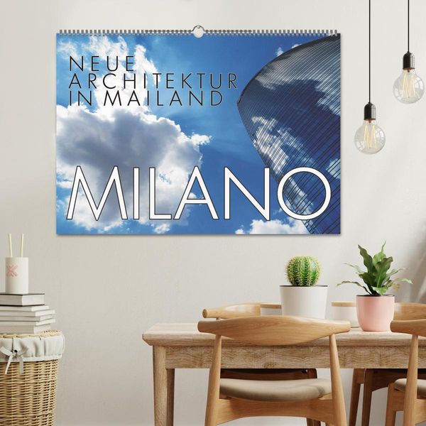 Produktbild: Neue Architektur in Mailand (Wandkalender 2026 DIN A2 quer), CALVENDO Monatskalender
