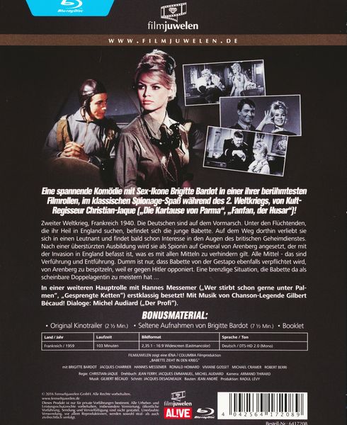 Produktbild: Babette zieht in den Krieg