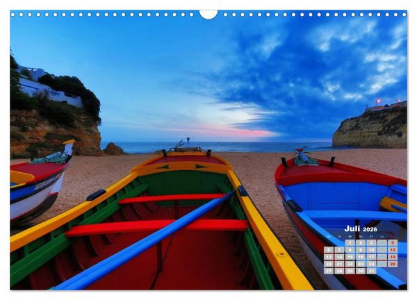 Produktbild: Portugals Traumk&uuml;ste Algarve (Wandkalender 2026 DIN A3 quer), CALVENDO Monatskalender