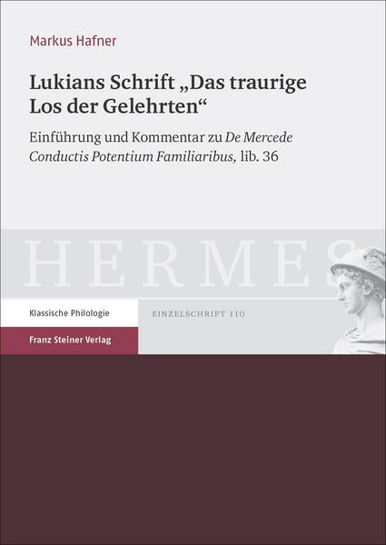 Produktbild: Lukians Schrift "Das traurige Los der Gelehrten"