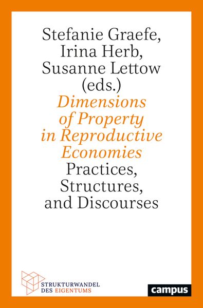 Produktbild: Dimensions of Property in Reproductive Economies