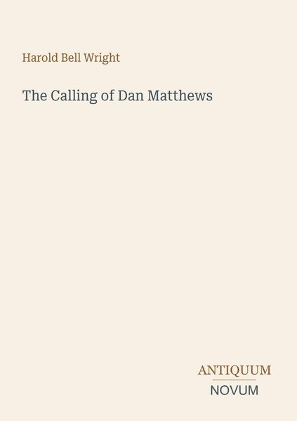 Produktbild: The Calling of Dan Matthews