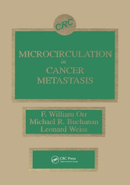 Produktbild: Microcirculation in Cancer Metastasis