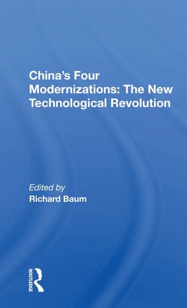 Produktbild: China's Four Modernizations: The New Technological Revolutio