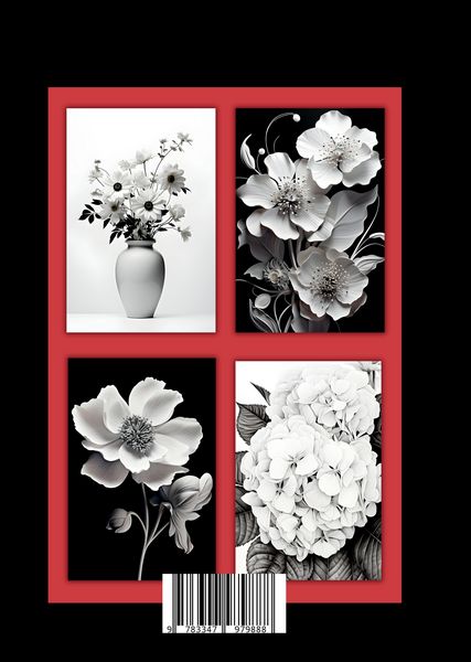 Produktbild: Malbuch Blumen Fotorealistisch