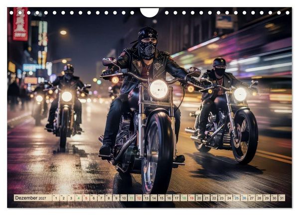 Produktbild: Rockergl&uuml;ck (Wandkalender 2027 DIN A4 quer), CALVENDO Monatskalender