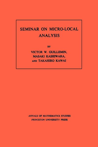 Produktbild: Seminar on Micro-Local Analysis