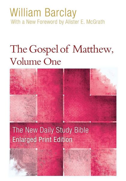 Produktbild: The Gospel of Matthew, Volume 1 (Enlarged Print)