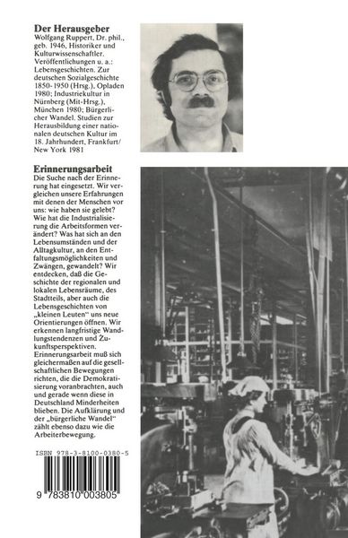 Produktbild: Erinnerungsarbeit