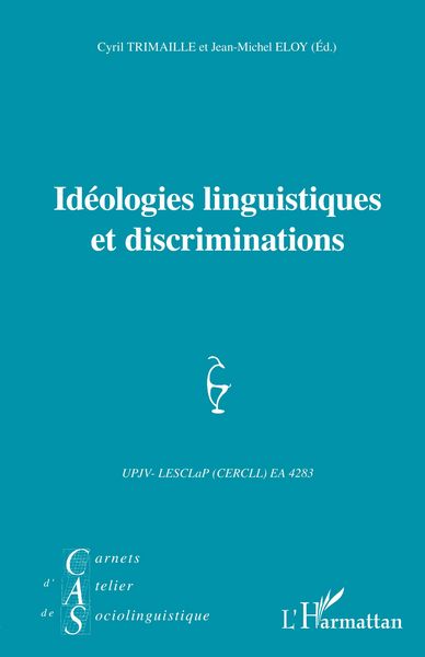 Produktbild: Id&eacute;ologies linguistiques et discriminations