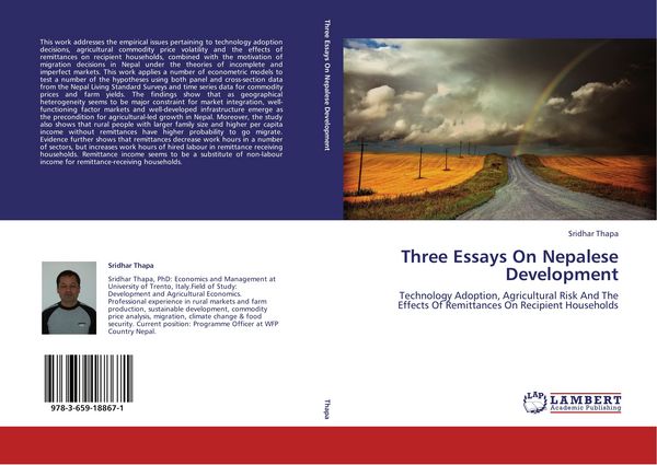 Produktbild: Three Essays On Nepalese Development