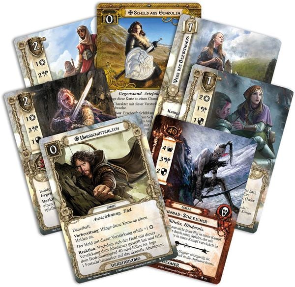 Produktbild: Der Herr der Ringe: Das Kartenspiel Ered Mithrin (Kampagnen-Erweiterung)