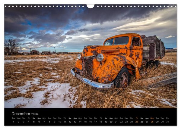 Produktbild: Classic Automotive Rust (Wall Calendar 2026 DIN A3 landscape), CALVENDO 12 Month Wall Calendar