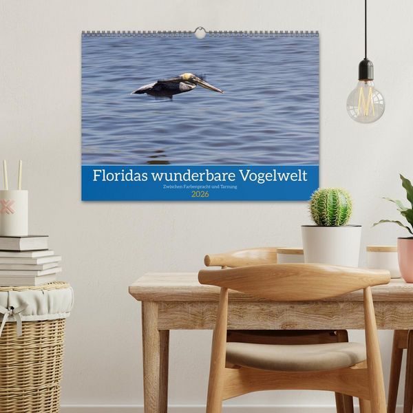 Produktbild: Floridas wunderbare Vogelwelt (Wandkalender 2026 DIN A3 quer), CALVENDO Monatskalender