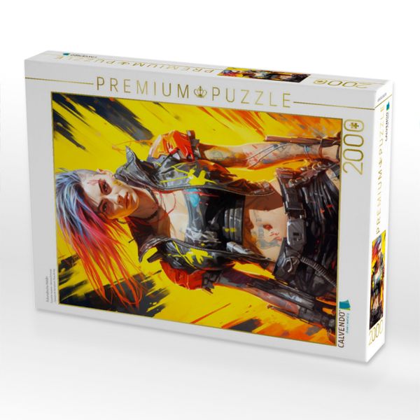 Produktbild: CALVENDO Puzzle Futuristische Heldin | 2000 Teile Lege-Gr&ouml;&szlig;e 90x67cm Foto-Puzzle f&uuml;r gl&uuml;ckliche Stunden