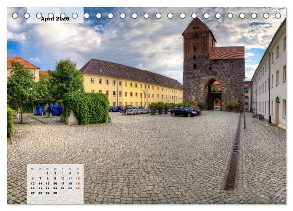 Produktbild: Prenzlau - Stadt im Herzen der Uckermark (Tischkalender 2026 DIN A5 quer), CALVENDO Monatskalender