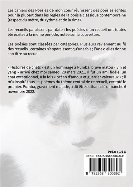 Produktbild: Les cahiers des poesies de mon