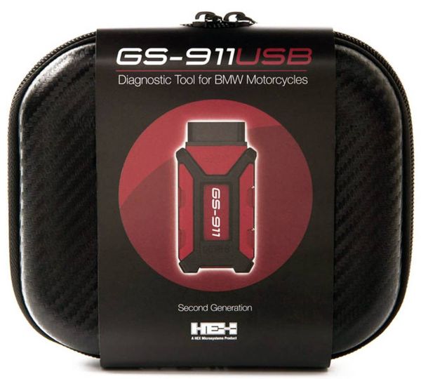 Produktbild: HEX GS-911 USB Motorrad Diagnosetool OBD2 Passend f&uuml;r (Auto-Marke): BMW (Motorrad) 10 Fahrzeuge