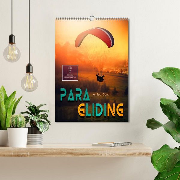 Produktbild: Paragliding - einfach Spa&szlig; (Wandkalender 2026 DIN A3 hoch), CALVENDO Monatskalender