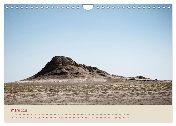 Produktbild: Entre pierres et sable (Calendrier mural 2026 DIN A4 vertical), CALVENDO calendrier mensuel