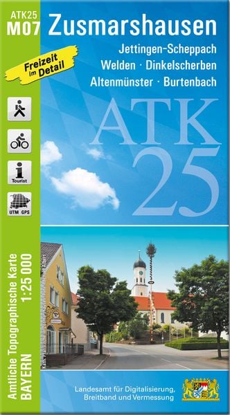 Produktbild: Zusmarshausen 1:25 000