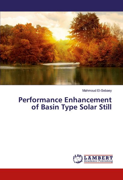 Produktbild: Performance Enhancement of Basin Type Solar Still