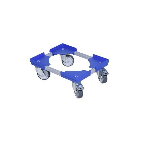 Produktbild: Allit 454385 EuroPlus Roll it K 450 Transportroller Metall, ABS Traglast (max.): 300 kg 445 mm x 355 mm x 175 mm Anzahl Lenkrollen 4