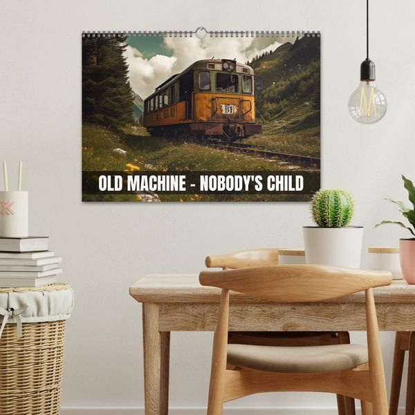 Produktbild: Old machine - nobody's child (Wall Calendar 2026 DIN A3 landscape), CALVENDO 12 Month Wall Calendar