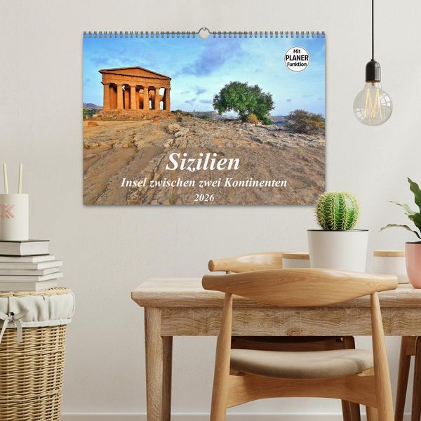 Produktbild: Sizilien - Insel zwischen zwei Kontinenten (Wandkalender 2026 DIN A3 quer), CALVENDO Monatskalender