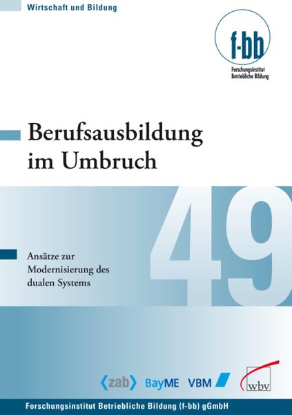 Produktbild: Berufsausbildung im Umbruch