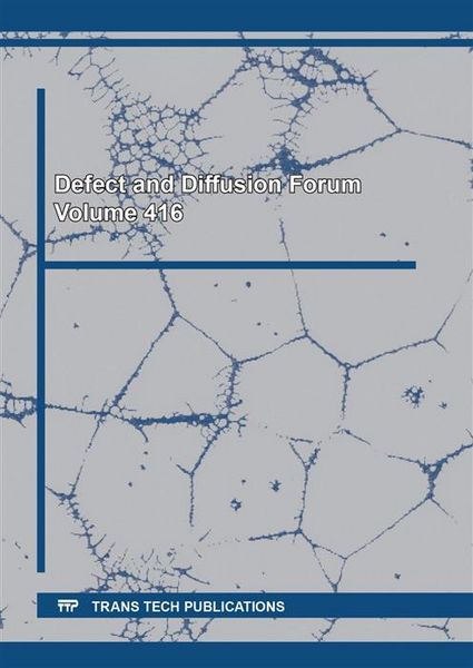 Produktbild: Defect and Diffusion Forum Vol. 416