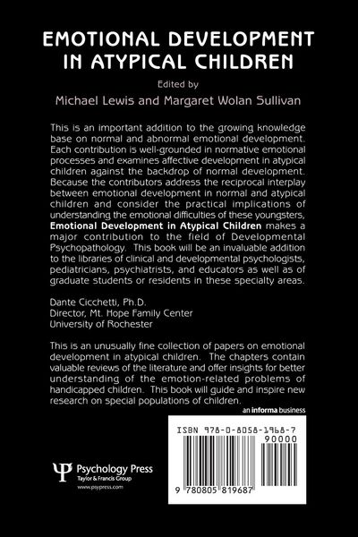 Produktbild: Emotional Development in Atypical Children