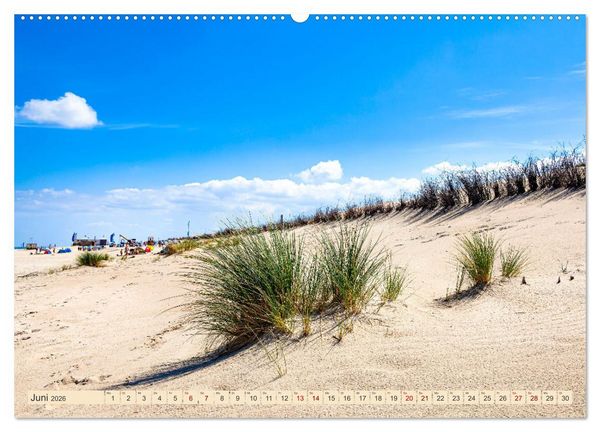 Produktbild: NORDERNEY - Meine Liebe zur Nordseeinsel (Wandkalender 2026 DIN A2 quer), CALVENDO Monatskalender